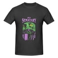 thumbnail image 3 of 180g Cotton Unisex T-Shirt - "Pet Sematary" Horror-Inspired Graphic, Black, S-5XL, 3 of 6