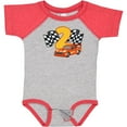 thumbnail image 3 of Inktastic Number Two Race Car Boys or Girls Baby Bodysuit, 3 of 5