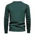thumbnail image 4 of AherBiu Chandails pour Hommes Col Rond Manches Longues Chandail Tricoté Automne Hiver Décontracté Thermique Coton, 4 of 5