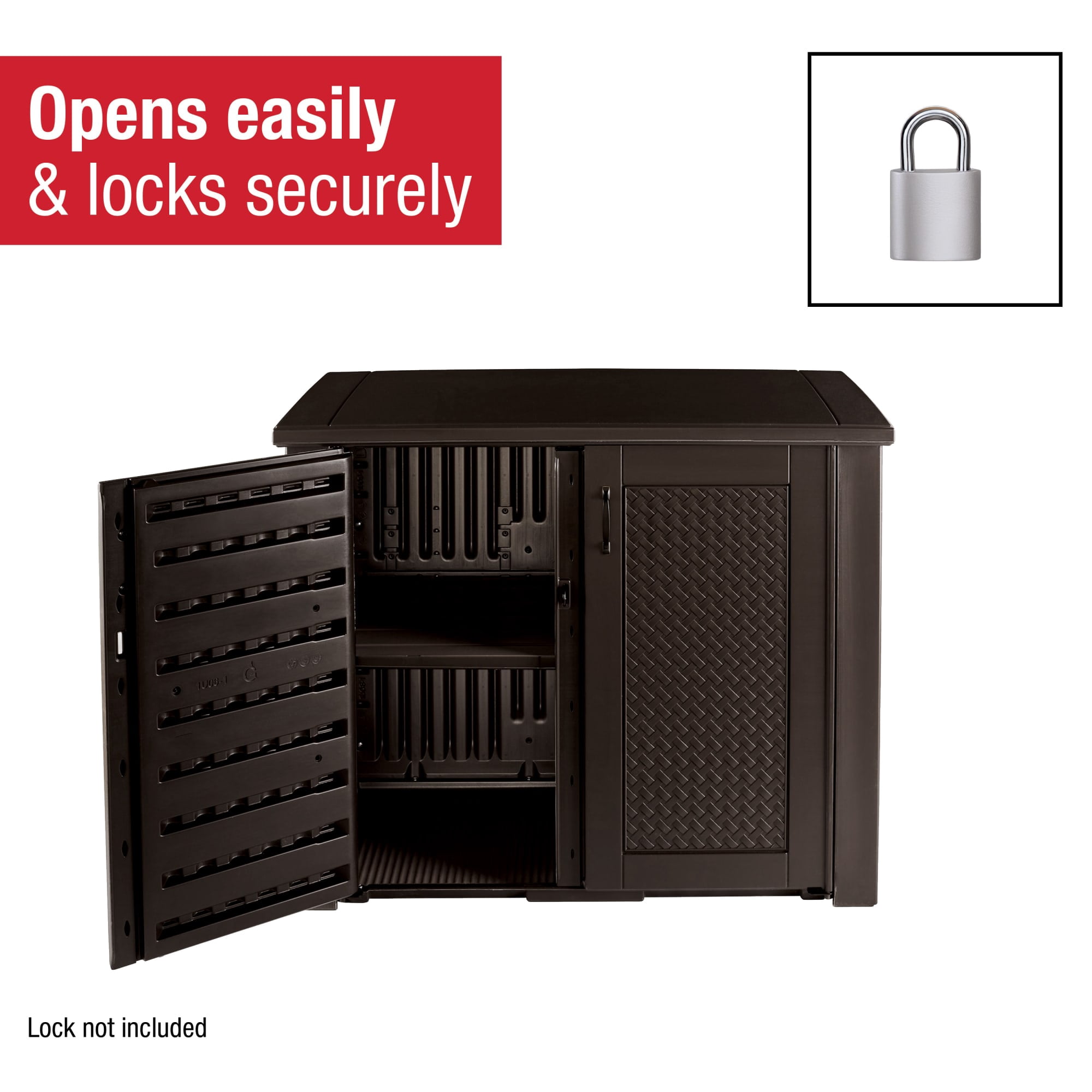 Rubbermaid Bridgeport Patio Cabinet