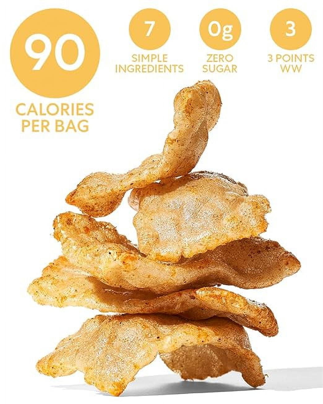 SNACKLINS Plant Based Crisps Vegan Healthy Snacks - Gluten Free, Grain Free, Plant Based Crisps, 100% Kosher, Low Calorie and No Added Sugar, Crunchy, Puffed Snack - Nacho, Pack of 24)