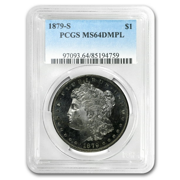 1879 S Morgan Dollar Ms 64 Dmpl Pcgs Walmart Com Walmart Com