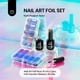 thumbnail image 5 of Kit para decoración de uñas Beetles Nail Foil Transfer, 20 unidades+30 ml de pegamento, 5 of 6