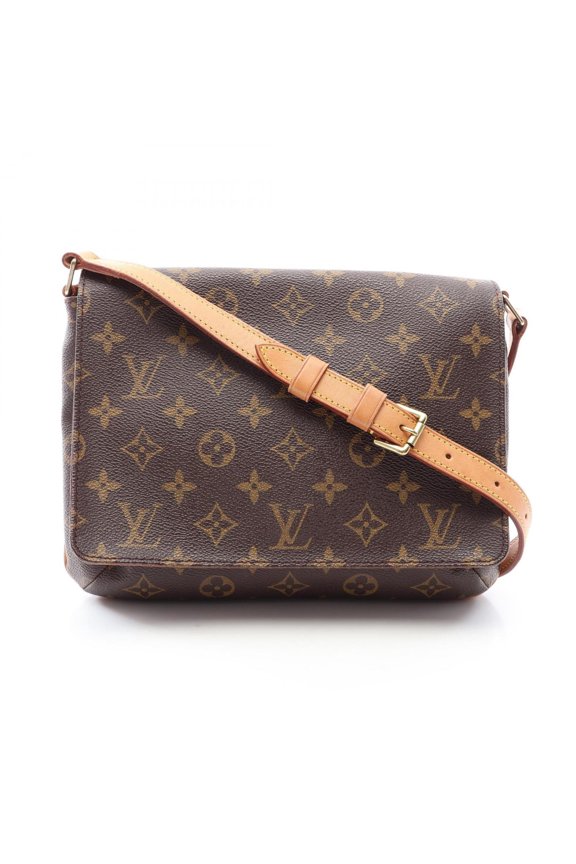 Pre-Owned Louis Vuitton Musette Tango Short Strap Monogram Shoulder Bag Handbag Coated Canvas...