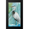 thumbnail image 2 of Robinson, Carol 11x18 Black Modern Framed Museum Art Print Titled - Biscayne Bay Crane, 2 of 5
