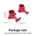 thumbnail image 2 of stanreset 2 Pieces Front Axle Steering Cup Wear-resistant New-style Exquisite Appearance Durable Long Service Life Replacement for ZP1001 Gold Red, 2 of 6