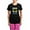 With Pink Pant, variant on CafePress - Support Ukraine I Stand With Ukraine P Pajamas - Women's Short Sleeve Print T-Shirt and Pants Dark Cotton Pajama Set