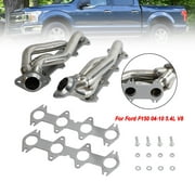 Stainless Exhaust Manifold Shorty Headers Performance Fit for Ford F150 04-10 5.4 V8