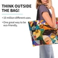 thumbnail image 2 of Disketp Abstract Musical Faces Bolsa Tote Estampada para Mujer, Bolso de Hombro y de Mano para Compras y Viajes, 2 of 8
