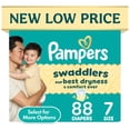 thumbnail image 3 of Pampers Swaddlers/Sensitive Wipes Bundles Size 7, 3 of 4