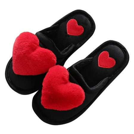 

Autumn and winter Women s Plush Slippers Baotou Soft Sliding Indoor Home Slippers Women s Mute Slippers Sandals Slippers