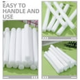 thumbnail image 5 of NICEXMAS 42-Piece White Foam Rods for Couch Gap Filling, Slipcover Tuck Grip, and Furniture Cover Securement, 5 of 7