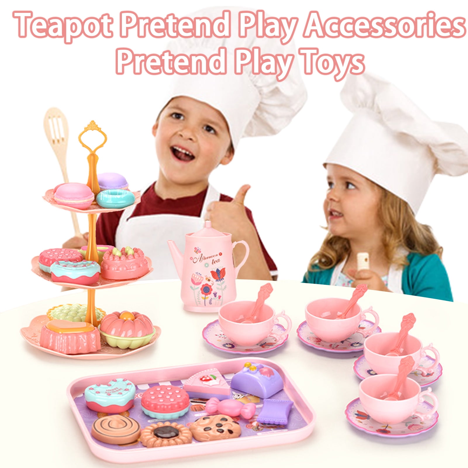 35Pcs/Set Pretend Play Toys Suitcase Storage Realistic Rich