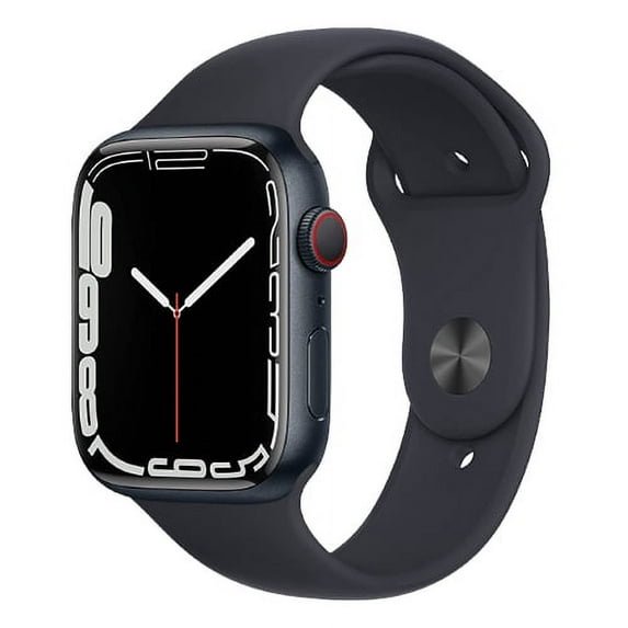Pre-Owned Apple Watch Series 7 Aluminum 41 mm (GPS   Cellular) Midnight Black (Good)