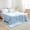 Glacier Blue, variant on ROSEKIND 2.0 Q-Max Ultra Cooling Blanket, Upgraded Cold-to-the-Touch Ice Fabric Summer Blanket, Breathable Spandex Blend Quilt for Extreme Hot Sleepers and Night Sweats, 90"x90", Glacier Blue