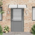 thumbnail image 4 of vidaXL Door Canopy, Outdoor Awning for Porch & Patio, Polycarbonate Cover, 59.1x39.4 In, Black, 4 of 7
