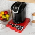 thumbnail image 5 of Mind Reader Coffee Pod Organizer with 3 Drawers, 36 Pod Capacity, Countertop, Red 1 per pack, 5 of 8