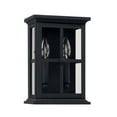 thumbnail image 2 of Capital Lighting-926421BK-Mansell - 11 Two Light Outdoor Wall Lantern Black Finish with Clear Glass, 2 of 2