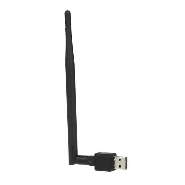 600Mbps Wireless USB WiFi Adapter Dongle 2.4GHz Network LAN Card 802.11b/g/n Standard with 2dBi Detachable Antenna for Desktop Laptop PC Computers