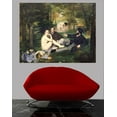 thumbnail image 2 of Manet "Dejeuner sur l'Herbe" (1863) Glossy Poster, 2 of 2