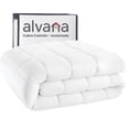 thumbnail image 1 of ALVANA Cubre Colch&oacute;n Acolchado Premium Extra Suave Termorregulable y Hipoalerg&eacute;nico Protector de Colch&oacute;n con Relleno de Microfibras de Gel (Matrimonial), 1 of 6