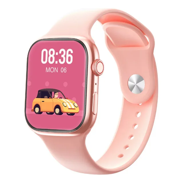 Smartwatch T900 Pro Max Bluetooth Tactil Deportivo Llamadas Caja Rosa Malla Rosa
