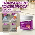 thumbnail image 5 of TaTaai 4Pcs Waterproof Sealant Clear, Wall Bathroom Roof Water-Based Waterproof Coating, Invisible Repairing Leak Seal Liquid Rubber Sealant for Indoor & Outdoor, 5 of 7