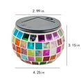 thumbnail image 3 of Moocorvic Color Changing Solar Glass Ball Garden Light, Solar Desk Lamp Waterproof Solar LED Night Light For Garden, Yard, Outdoor/Indoor, Ideal Gift (Broken Glass), 3 of 5