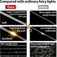 thumbnail image 2 of 300LED Purple Fairy Curtain Lights, 3Mx3M USB Plug-in String Lights with Remote, 8 Modes for Bedroom, Wedding, Party, Garden, Indoor Outdoor Decor, 2 of 10