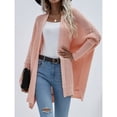 thumbnail image 5 of Cardigan pour Filles Cardigan Tricoté à Col Rond pour Femmes Cardigan Ample Chandail Coloré Cardigan pour Femmes en Liquidation, 5 of 5