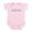 Petal Pink, variant on CafePress - If You Think I'm Cute Uncle Infant Bodysuit - Baby Light Bodysuit, Size Newborn - 24 Months