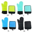 thumbnail image 3 of Heat Resistant Placemat Non-Slip Safe Oven Mitt for Cooking Baking Microwave, 3 of 5