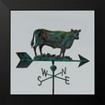 thumbnail image 2 of Fisk, Arnie 15x15 Black Modern Framed Museum Art Print Titled - Rural Relic Cow, 2 of 5