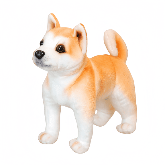 Cute Husky Stuffed Animal - Simulated Pet Puppy Plush Toy - Precious Companion - Standing 7.9 Inches