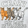 thumbnail image 3 of CafePress - Crazy Cat Lady Light T Shirt - Light T-Shirt - CP, 3 of 4