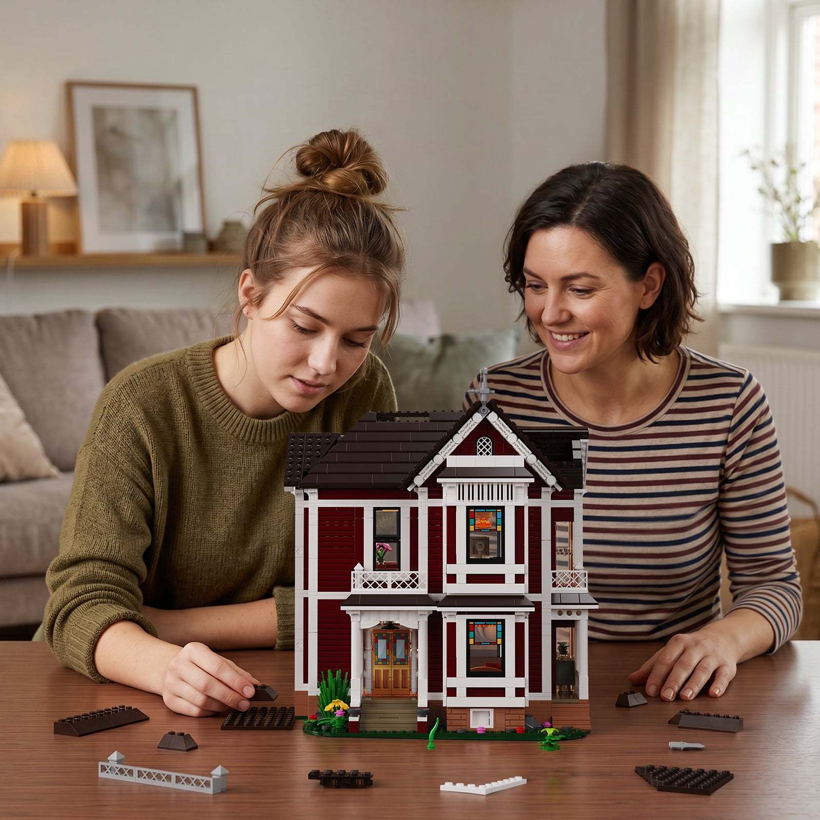 Charmed Magic House Building Block Sets Halliwell Manor Horror House Blocks Toy Kit Gift Decor and Collectible Set for Adult