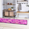 thumbnail image 4 of Dreamtimes Watercolor Pink Scales Hallway Runner Rug 2'x6' Kitchen Rug with Rubber Backing Mermaid Tail Non Slip Entryway Rug Runner Washable Soft Area Rug for Hallway Bedroom Kitchen Decor, 4 of 6