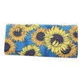 thumbnail image 4 of REAL SIC Plants Magnetic Folding Leather Feel Hard Glasses Case – Sunflowers, 4 of 6