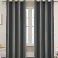 thumbnail image 4 of Curtain Fabric Solid Color Thickened Shading Heat Insulating High Precision Curtain for Window, 4 of 5