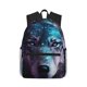 thumbnail image 1 of Disketp Purple Sky Wolf Mochila Ligera Clásica con Múltiples Bolsillos, Mochila Casual para Hombre y Mujer, Ideal para Escuela, Trabajo y Viajes, 1 of 6