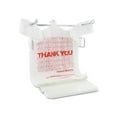 thumbnail image 4 of AmerCareRoyal RPTYB6FS 13 in. x 23 in. x 23 in. Thank You - Have a Nice Day Labeling Cut-Out Handles Thank You Bags - White/Red (1000/Carton), 4 of 4