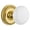 Unlacquered Brass, variant on Nostalgic Warehouse Ropwhi_Prv_238_Nk White Porcelain Solid Brass Privacy Door Knob Set -