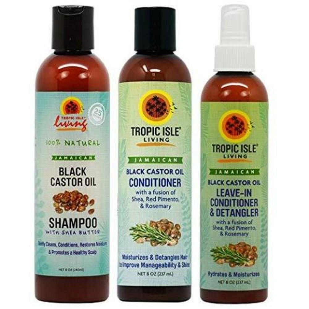 Tropic Isle Living Jamaican Black Castor Oil Hair Set ...