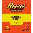 thumbnail image 2 of Milk Chocolate Snack Size Peanut Butter Cups, Candy Pantry Pack, 13.75 oz (25 Pieces), 2 of 5