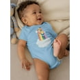 thumbnail image 2 of Sliding Through A Rainbow Bodysuit Infant -Image by Shutterstock,  12 Months, 2 of 4