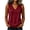 11# Wine, variant on Women's Tank Tops Loose Fit V Neck Summer UPF Curved Hem Basic Casual Sleeveless Tops