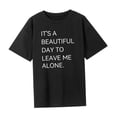 thumbnail image 3 of Camiseta con letras, camisetas de manga corta, blusa con cuello redondo, camiseta estampada, camisa de verano para trajes de regalo SG, 3 of 8