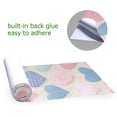 thumbnail image 5 of 33"x9" Skateboard Grip Tape Protector Sheets Nonslip Protection Griptape Sheet for Outdoor Sports Gingham Heart-shaped Pattern, 5 of 7
