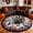 Style C, variant on 3D Halloween Rug Candy Corn Abyss Quilted Round Mat Optical Illusion Rug Spooky Halloween Area Rug Soft Flannel Floor Carpet Non Slip Decorative Home Decor for Indoor Bedroom Living Room
