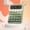 GN.Green, variant on Bgliely Blue Portable Scientific Calculator for Students with 12-Digit Display, Mini Body, Plastic Keys, and Non-Slip Bottom Pad